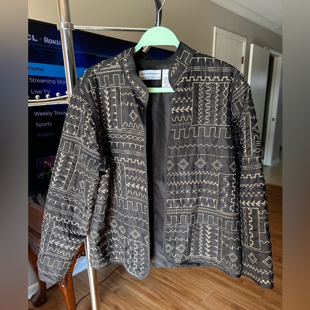 Alfred Dunner quilted jacket
